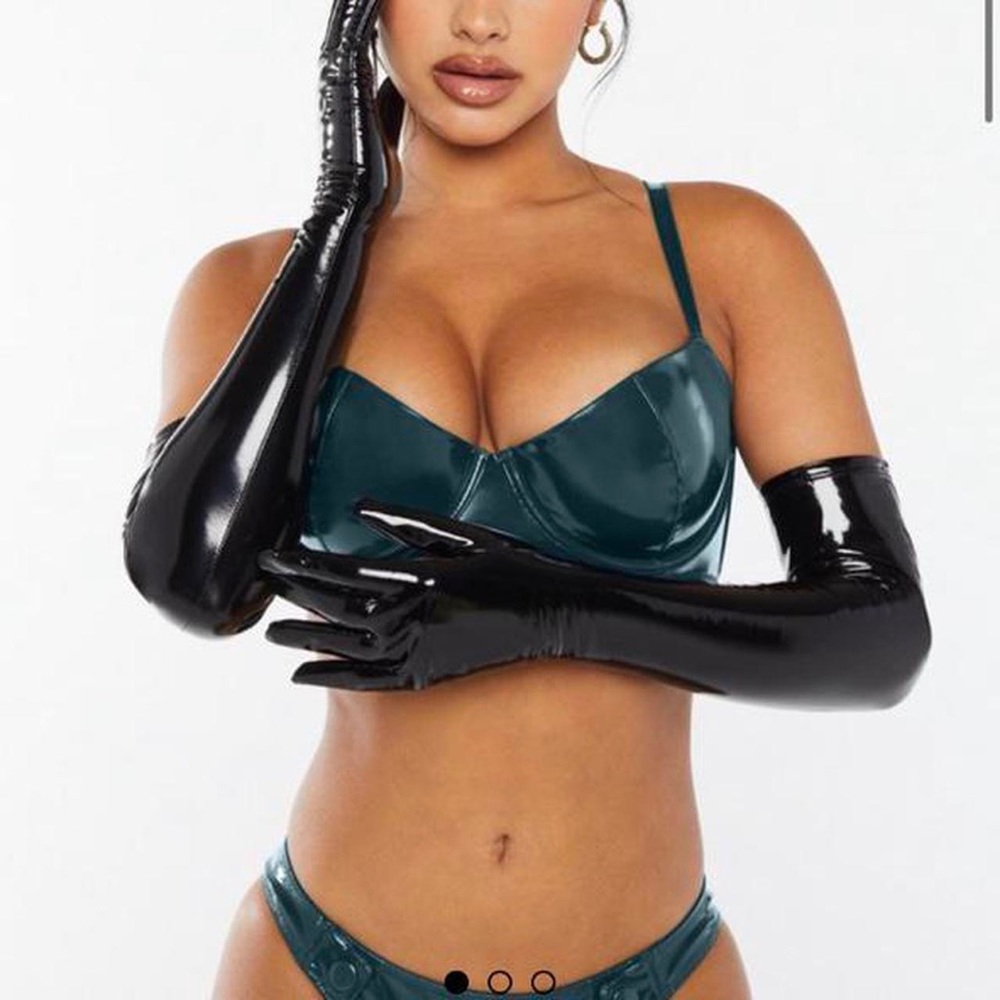 Savage X Fenty vinyl gloves